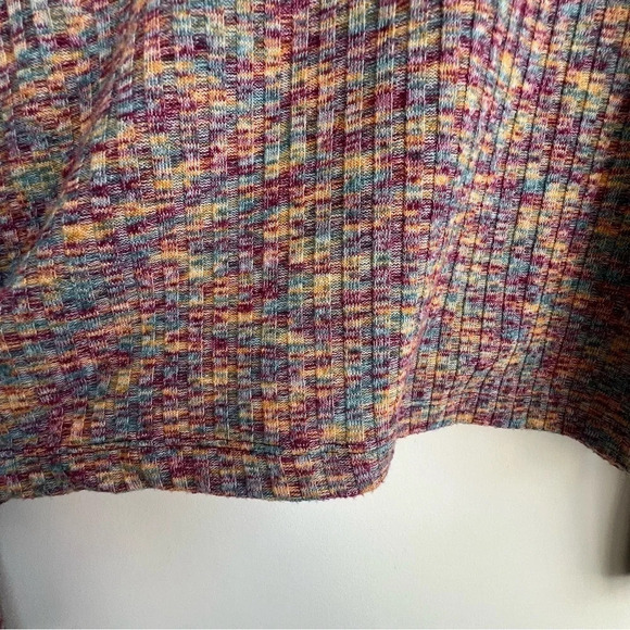 Anthropologie Daily Practice Open Backside Flouncy Pullover Sweater Space Dye - Picture 13 of 16